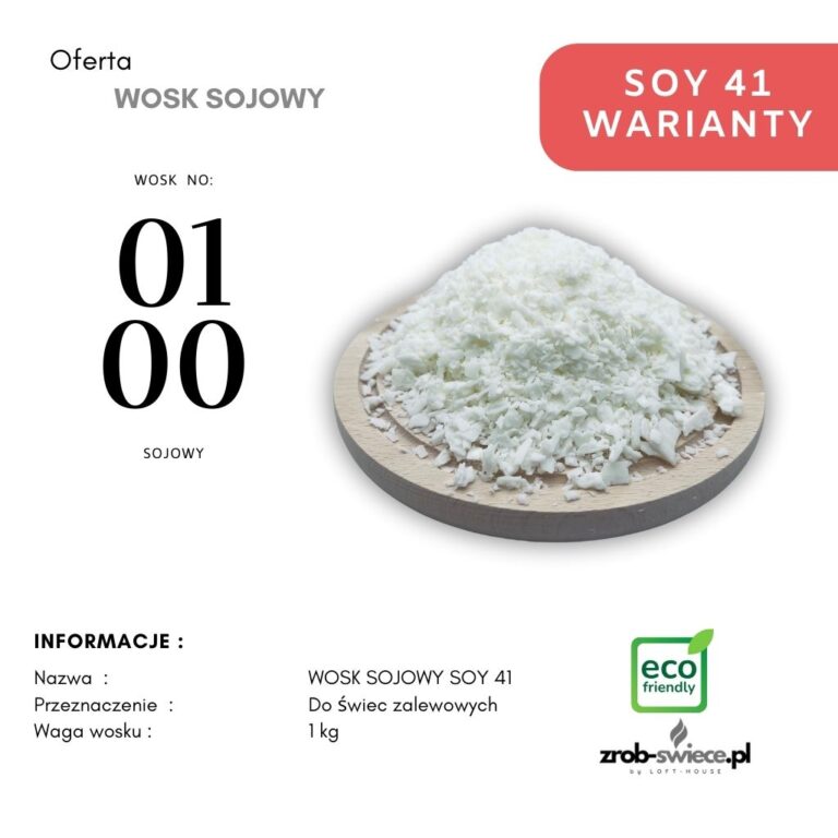 Wosk Sojowy SOY 41 warianty